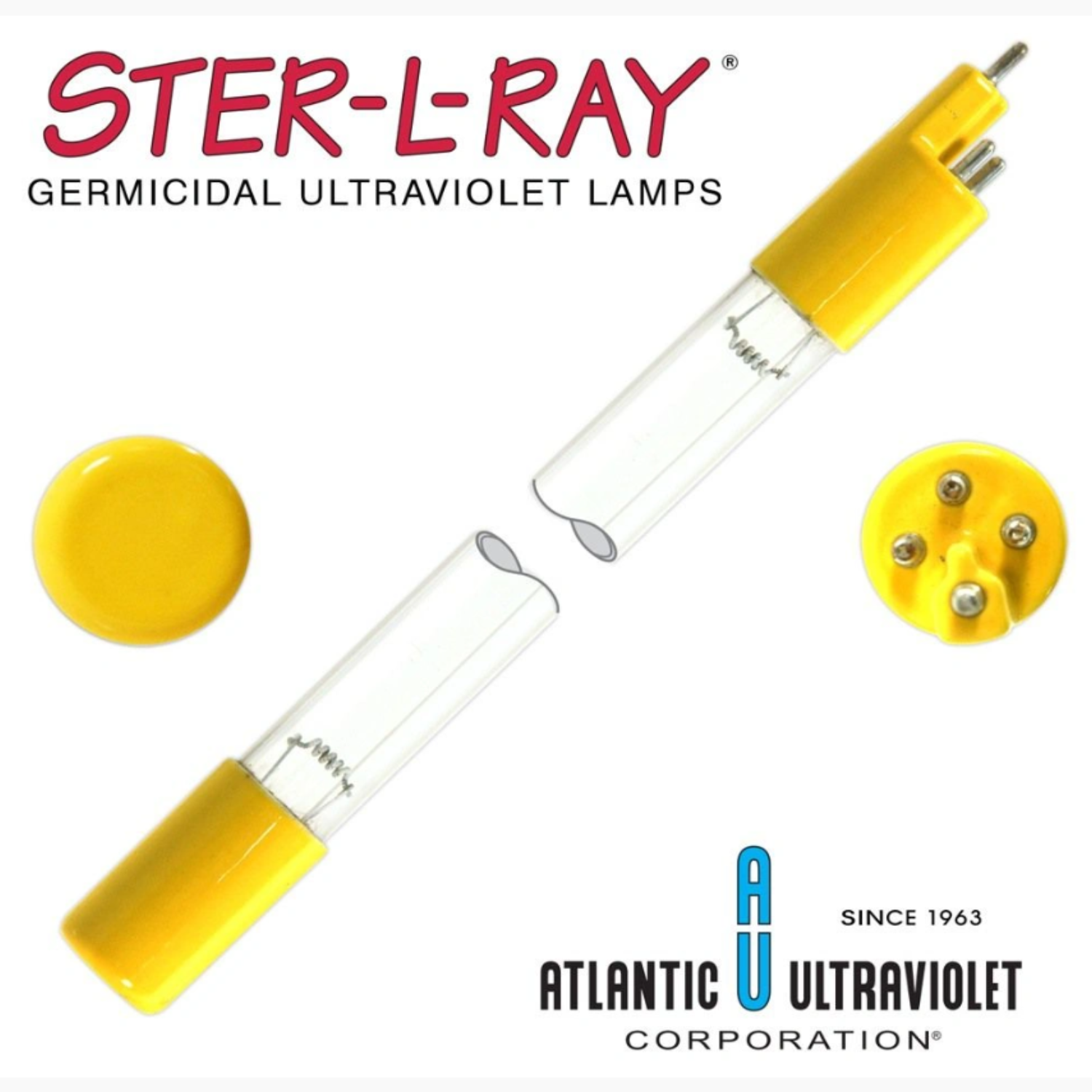 Atlantic Ultraviolet Ster-L-Ray® Replacement UV Lamp for Sunlight Systems/Siemens LP4440