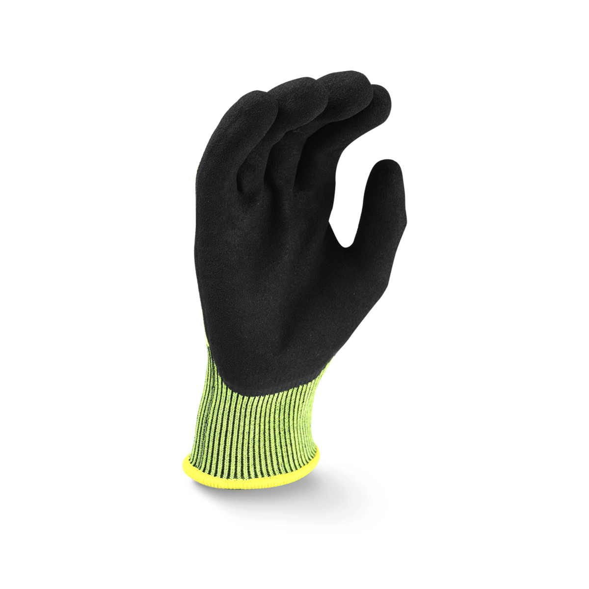 Radians® Radwear Silver Series High Visibility Knit Dip Glove, Size L