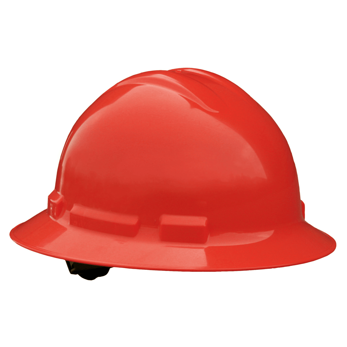 Radians® Quartz Full Brim 6 Point Ratchet Hard Hat, Red