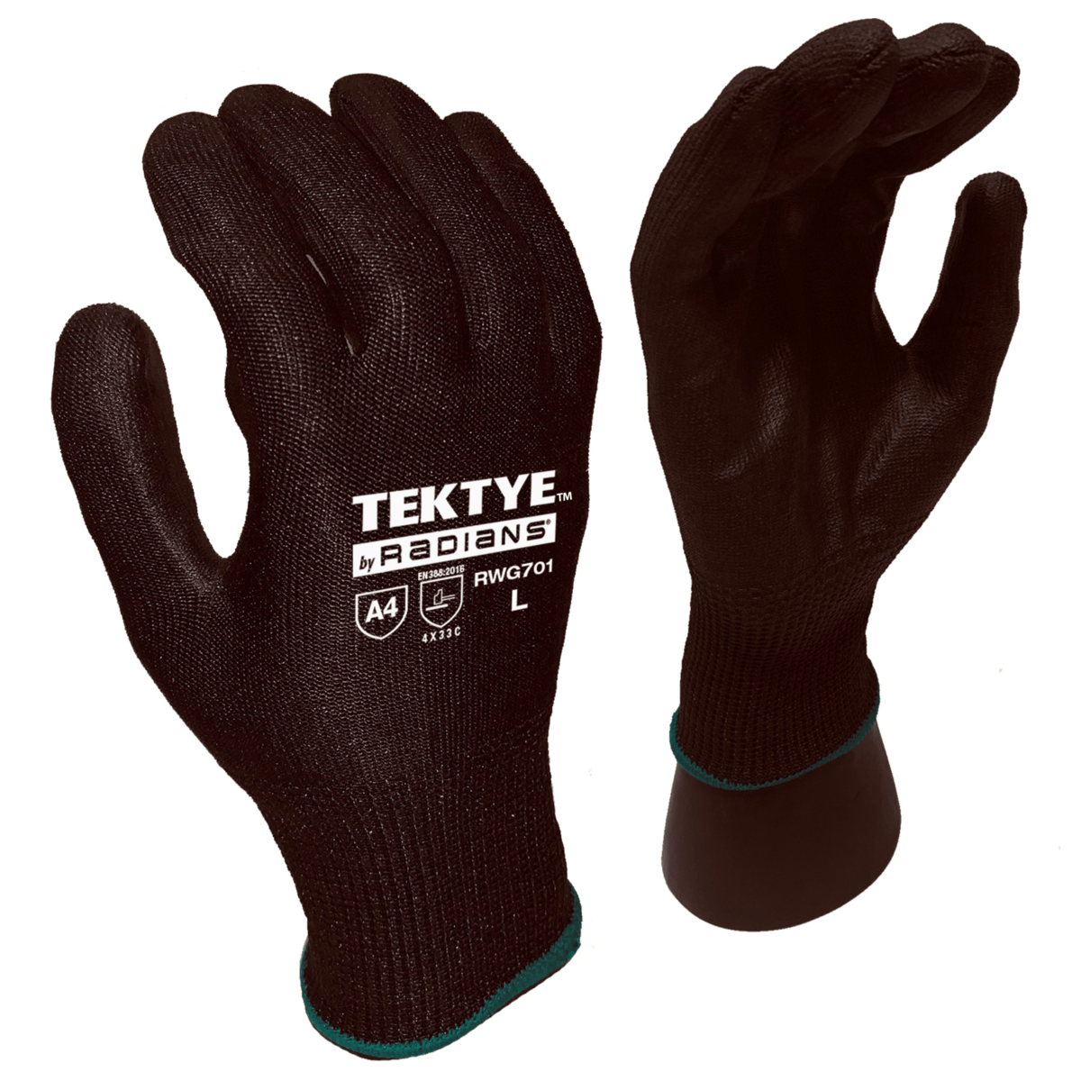 Radians TEKTYE Touchscreen A4 Work Glove, Size S