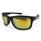 DeWALT Supervisor Premium Safety Eyewear, Black Frame, Yellow Mirror Lens