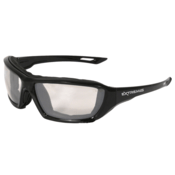 Radians Extremis Safety Eyewear, Black Frame, Indoor/Outdoor Anti-Fog Lens