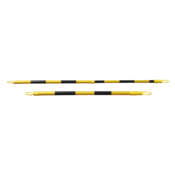 TrafFix Devices Cone Bar, 4'-6' Adjustable, Yellow/Black Reflective