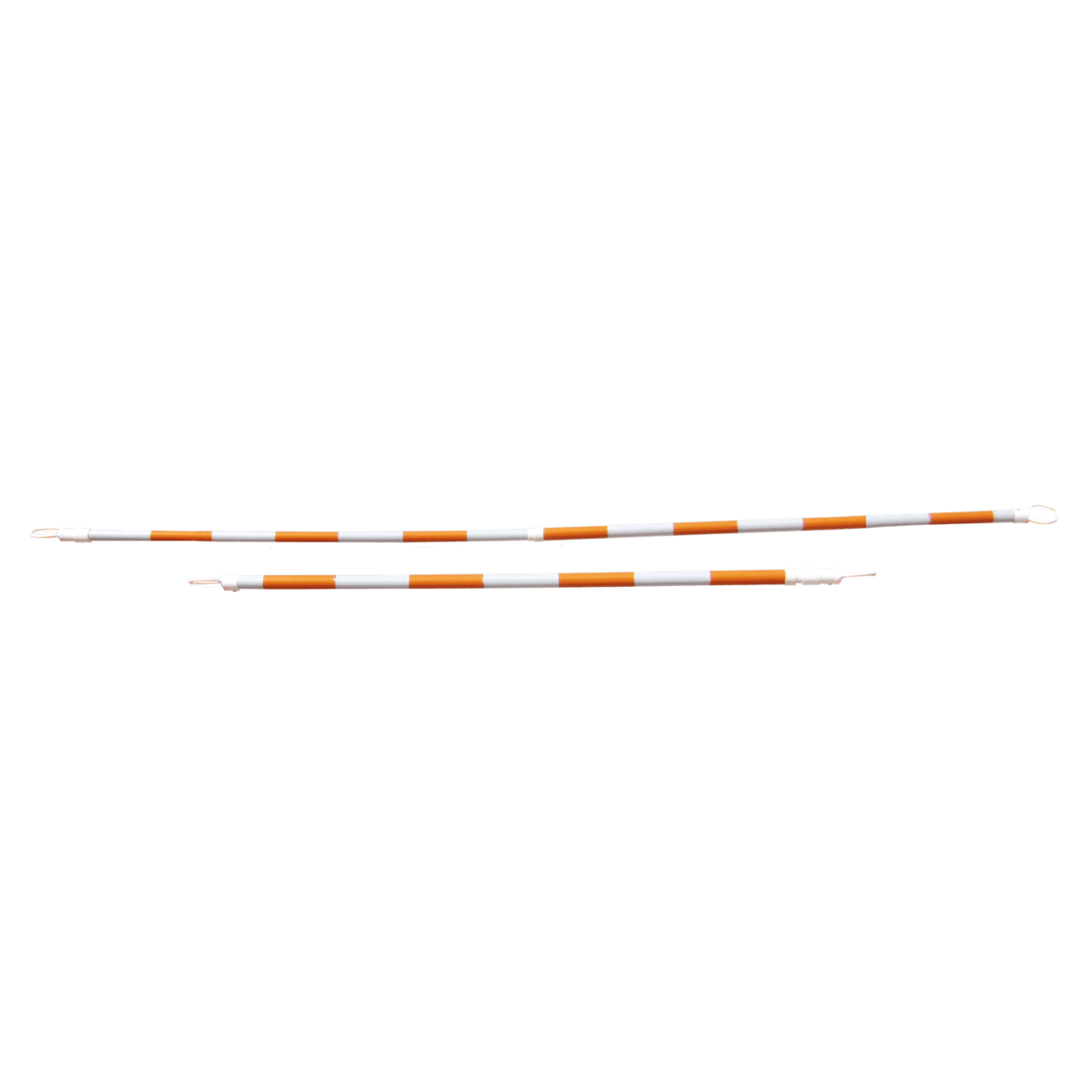 TrafFix Devices Cone Bar, 6'-10' Adjustable, White/Orange Reflective