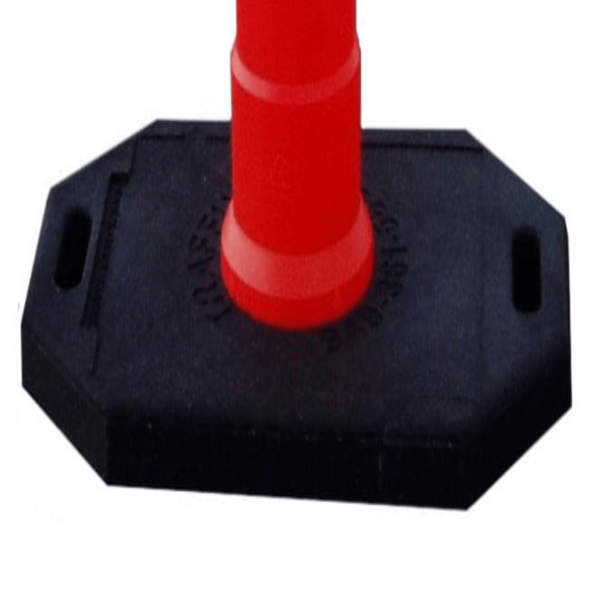 TrafFix Devices Recycled Rubber Looper or Grabber Cone Base, 30 lbs