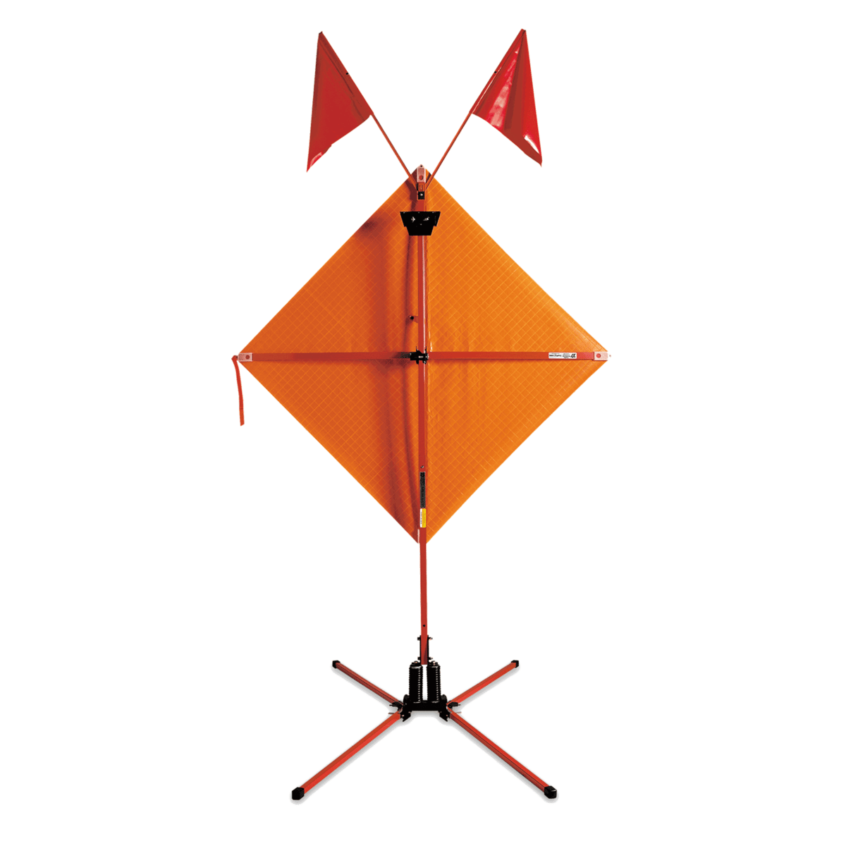 TrafFix Devices Little Buster Sign Stand w/ One Roll Up Sign Mounting Bracket