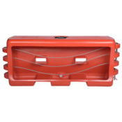 TrafFix Devices Water Cable Barrier, MASH TL1 / TL2 Barrier, Orange