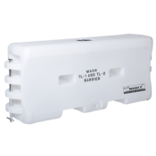 TrafFix Devices Water Cable Barrier, MASH TL1 / TL2 Barrier, White