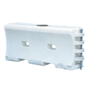 TrafFix Devices Water Wall, MASH TL-1 / TL-2 LCD, White