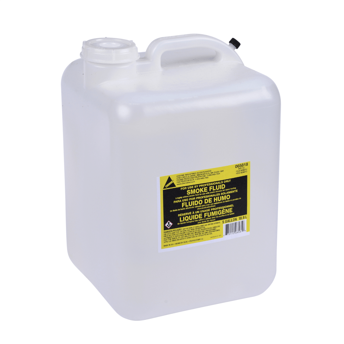 Cherne® Smoke Fluid, 5 Gallon