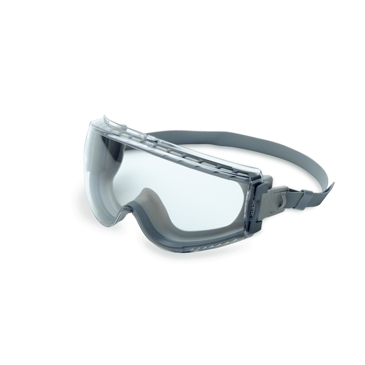 Honeywell Uvex Stealth Goggle Gray Frame Clear Lens HydroShield Anti-Fog