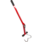Pipeline Leverage Manhole Lid Lifter w/ Chain & Hook