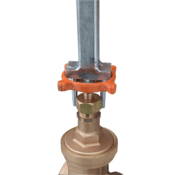 Trumbull Valve and Curb Box Key Kit, 2-Hole Lid Adapter