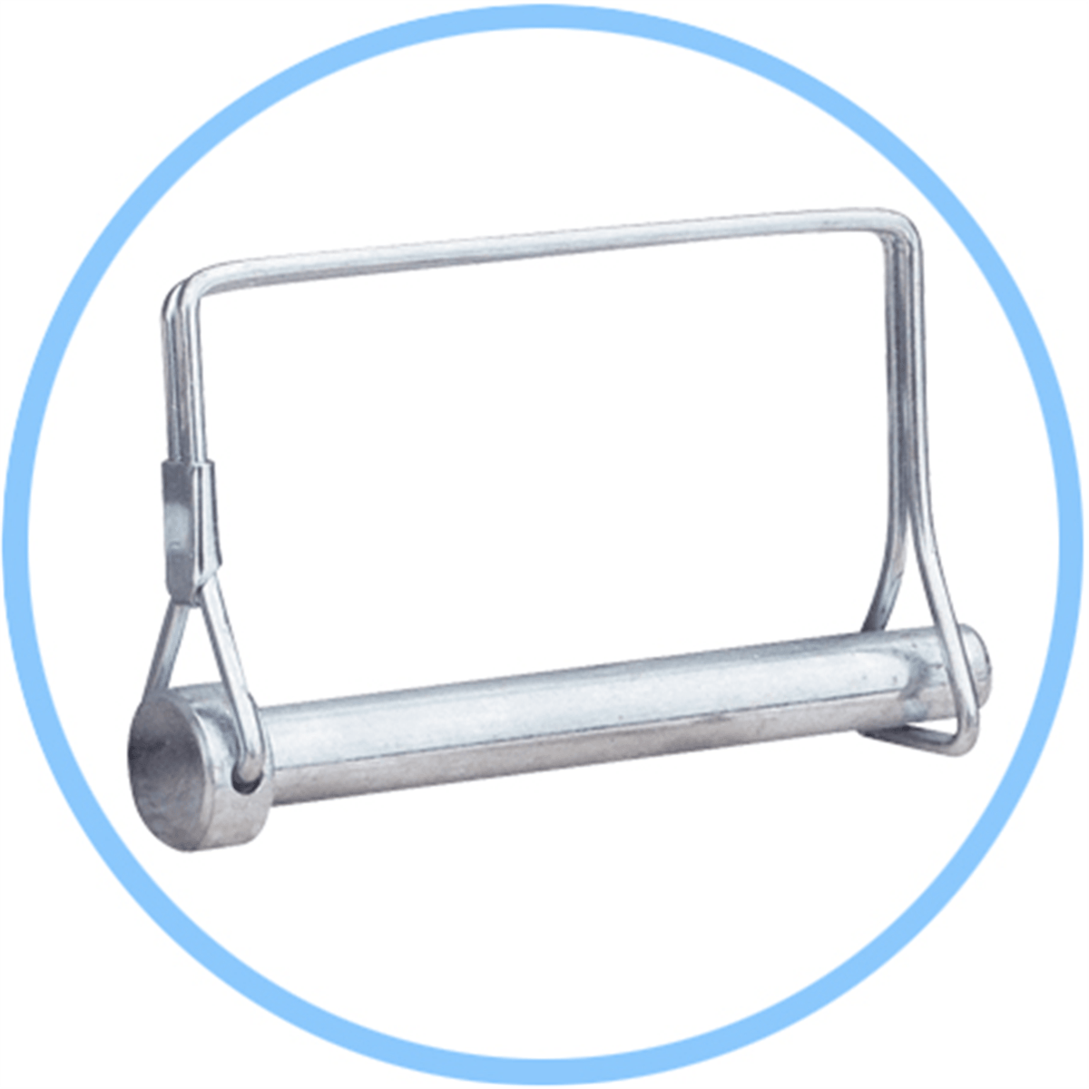 Trumbull Valve and Curb Box Key Kit, Spare 3" Wire Lock Pin for Auger