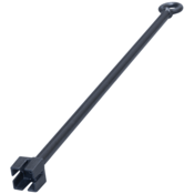 Trumbull Ring Handle Cheater Bar Gate Wrench, 4' Length