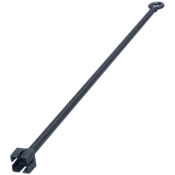 Trumbull Ring Handle Cheater Bar Gate Wrench, 6' Length