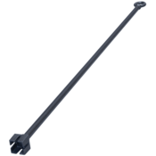 Trumbull Ring Handle Cheater Bar Gate Wrench, 7' Length