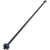 Trumbull Ring Handle Cheater Bar Gate Wrench, 8' Length