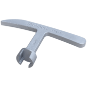 Trumbull Service Box Cover Wrench, Ford-Style Meter Box Key and Pentagon Hand Key