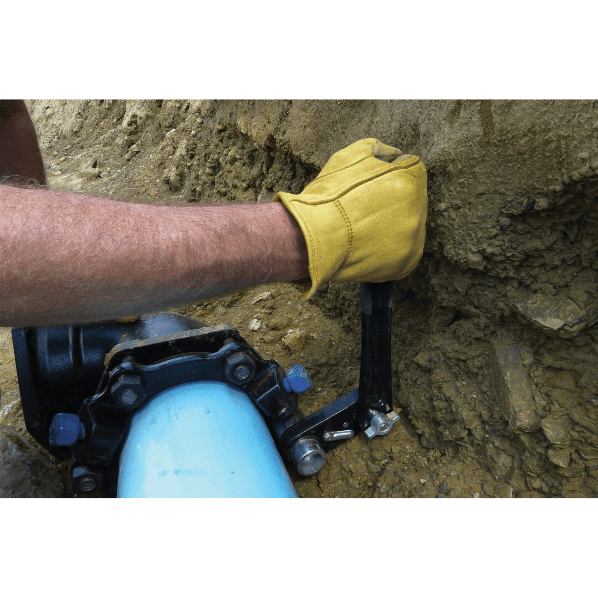 Trumbull Pivoting Handle Handle Double Socket Wrench,1-1/4" Large Socket, 1-1/16" Small Socket