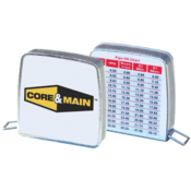 Trumbull Pipe Diameter Tape w/ Core & Main Logo