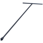 Trumbull T-Handle Combination Curb Box Key, 4' Length
