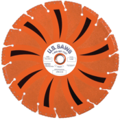 U.S. SAWS Tiger Tooth Diamond Pipe Cutting Blade, 14"