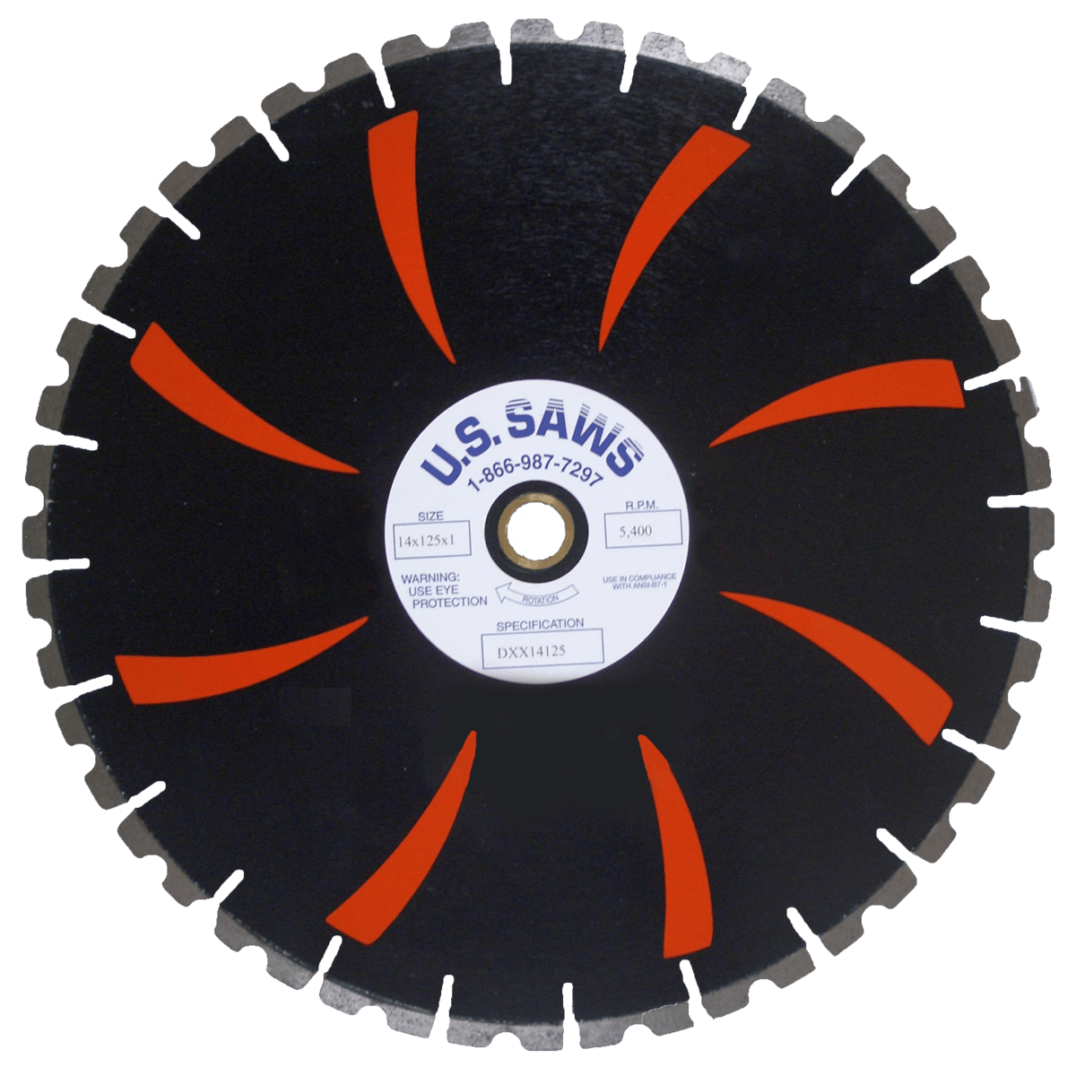 U.S. SAWS Dos Seggie Multipurpose Blade, 14"