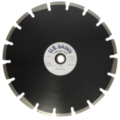 U.S. SAWS Major Asphalt, Diamond Blade for Asphalt, 12"