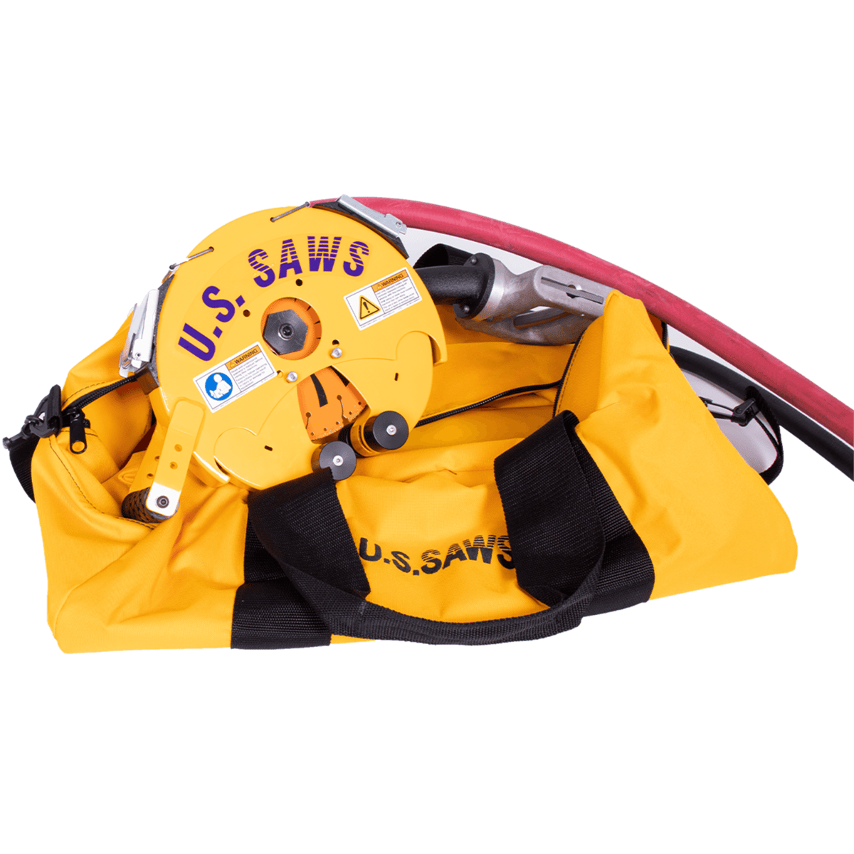 U.S. SAWS Air Powered Belly Saw Package, 8" to 24"