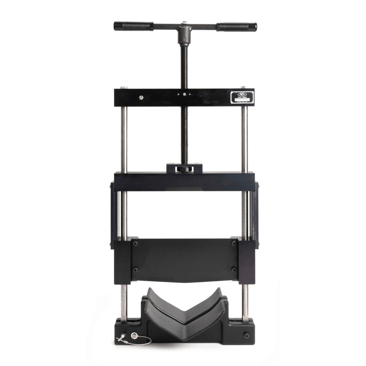 Wheeler-Rex T-Handle Guillotine Cutter, MDPE/HDPE Pipe, 8"