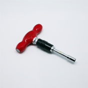 Wheeler-Rex Soil Pipe Torque Wrench, 80" lb, 5/16" & 3/8" Sockets