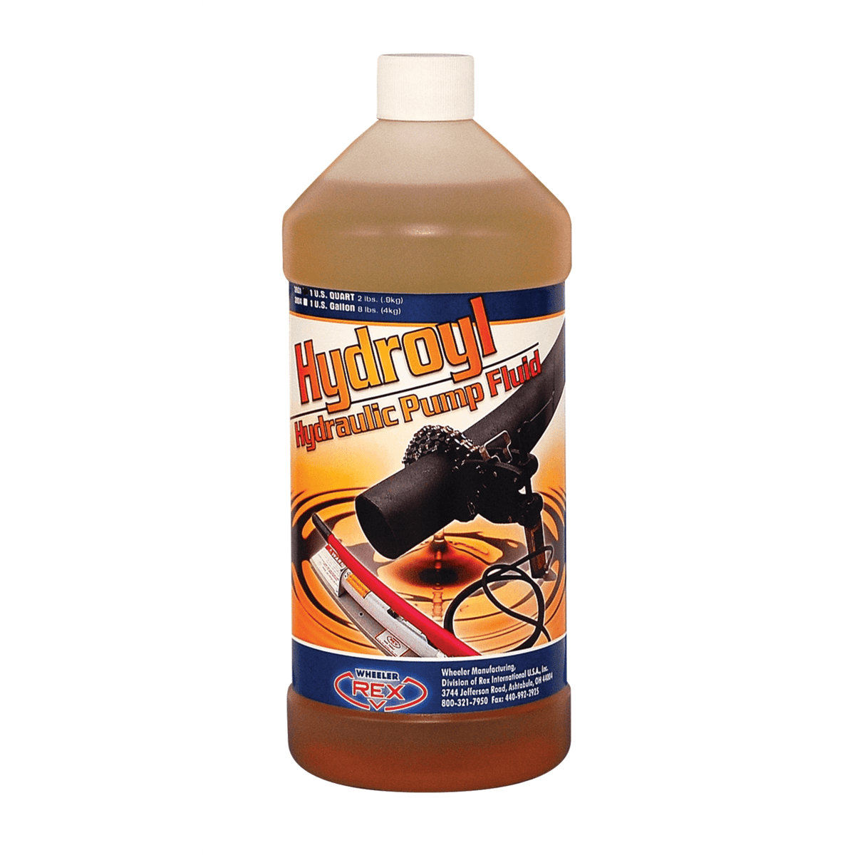 Wheeler-Rex Hydroyl Hydraulic Pump Fluid, 1 Quart