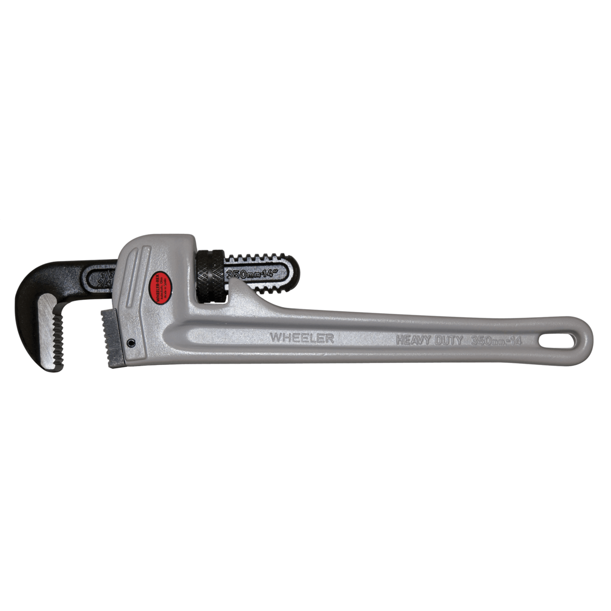 Wheeler-Rex Aluminum Straight Pipe Wrench, 14"