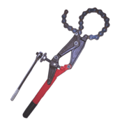 Wheeler-Rex Ratcheting Chain-Style Pipe Cutter w/ Rollers for 1-1/2"-8" Cast Iron / 4"-8" Tile/Clay