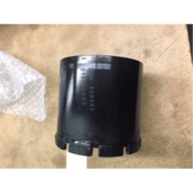 Wheeler-Rex Diamond Cutter Shell for Clay, Reinforced Concrete, Cast & Ductiel Iron, 3-7/8"