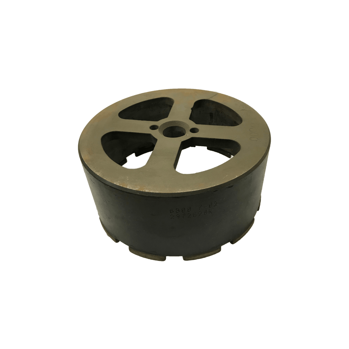 Wheeler-Rex Diamond Cutter Shell for Clay, Reinforced Concrete, Cast & Ductile Iron, 8"