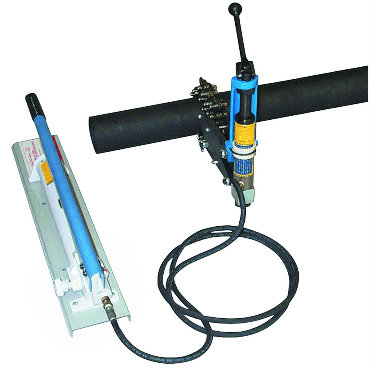 Wheeler-Rex Hydraulic Chain-Style Pipe Cutter for Cast Iron/Tile/Clay, 2 - 8"