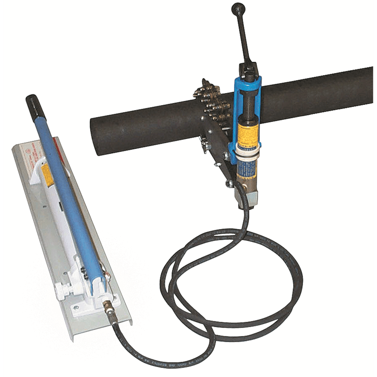 Wheeler-Rex Hydraulic Chain-Style Pipe Cutter for 2"-10" Cast Iron / 2"-12" Tile/Clay