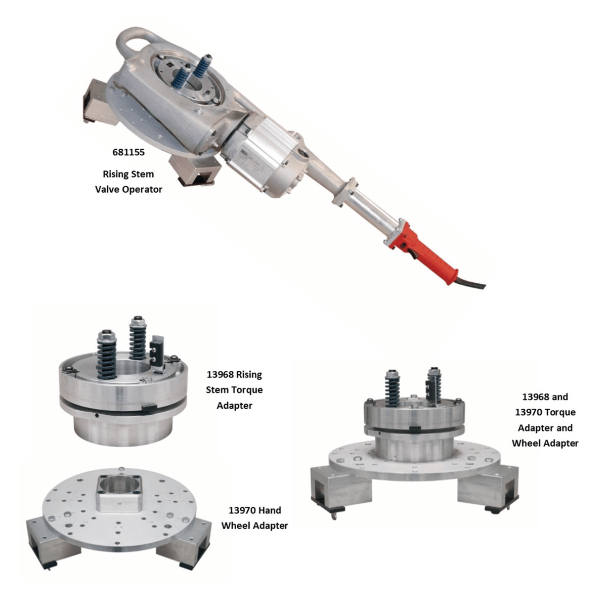 Wheeler-Rex Power Drive w/ Torque Adapter, Hand Wheel Adapter, & Counter, 22 RPM