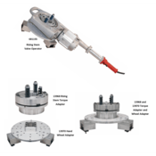 Wheeler-Rex Power Drive w/ Torque Adapter, Hand Wheel Adapter, & Counter, 22 RPM