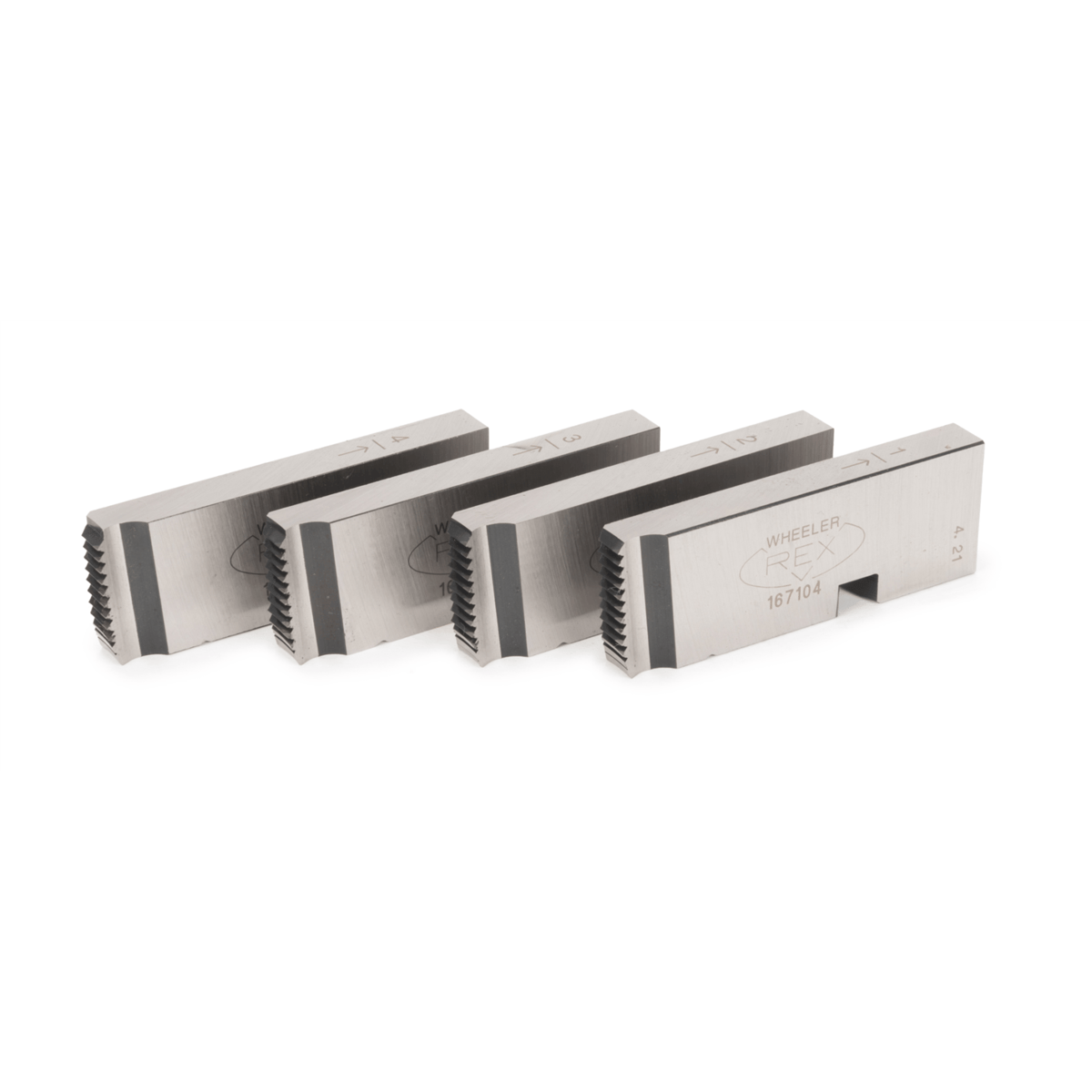 Wheeler-Rex Universal Dies, 1/2 - 3/4" NPT