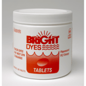 Kingscote Chemicals Bright Dyes® Tracer Dye Tablets, Fluorescent FLT Orange