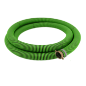 Abbott Rubber 1220 Series, All Weather Water Suction Hose, 1.5" x 20', M&F Quick Alum (Cam & Groove)