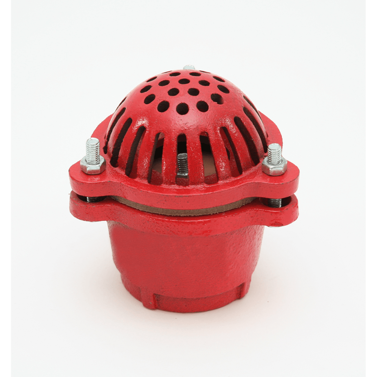 Abbott Rubber Iron Foot w/ Strainer, 2"