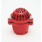 Abbott Rubber Iron Foot w/ Strainer, 2"