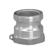 Abbott Rubber Die Cast Aluminum Quick Coupling, Part A, 4"