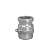 Abbott Rubber Die Cast Aluminum Quick Coupling, Part F, 2"