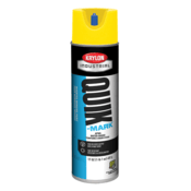 Krylon® Industrial Quik-Mark™ Water-Based Inverted Marking Paint, APWA High Visibility Yellow