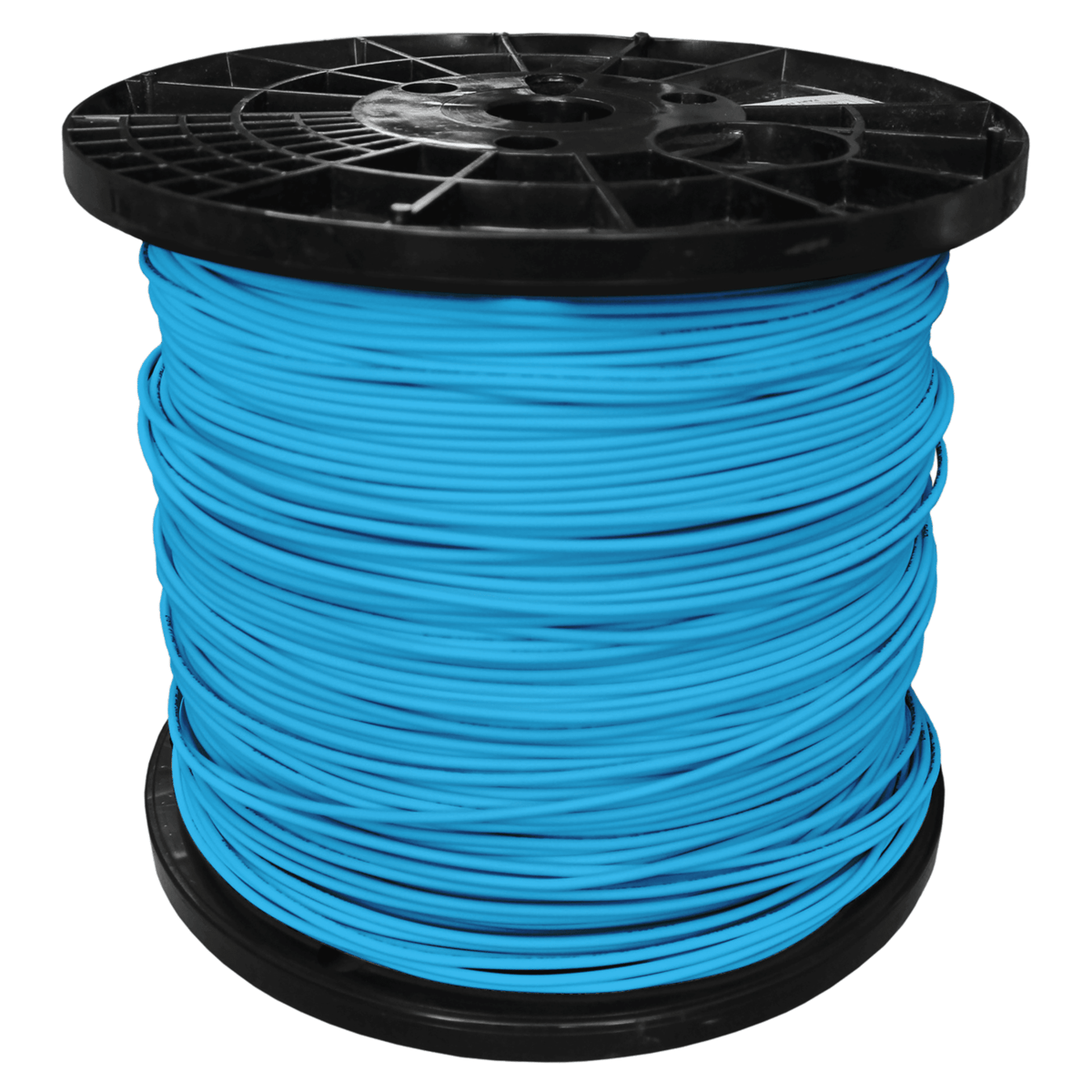 Pro-Trace® HF-CCS PE30 Solid Tracer Wire, 14 AWG, Blue, 2500' Reel